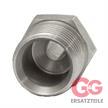 1/2"AG : 1/4"AG Gegennippel Edelstahl 15 mm | Bild 2
