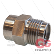 1/2" - Gegennippel - Edelstahl - 250 Bar - Ø11mm - max 150°C - Viton Dichtring - 3/8" IG | Bild 3