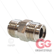 1/2" - Gegennippel - Messing - 250 Bar - Ø11mm - max 150°C - Viton Dichtring - 1/2" AG | Bild 2