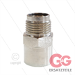 1/2" - Gegennippel - Messing - 250 Bar - Ø11mm - max 150°C - Viton Dichtring - 1/2" IG | Bild 4