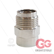 1/2" - Gegennippel - Messing - 250 Bar - Ø11mm - max 150°C - Viton Dichtring - 1/4" IG | Bild 4