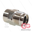 1/2" - Gegennippel - Messing - 250 Bar - Ø11mm - max 150°C - Viton Dichtring - 3/8" IG | Bild 2