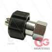 1/2" - Handverschraubung - Messing - 250 Bar - Ø11mm - 1/4" | Bild 2