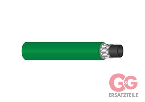1SN DN08 315 bar 150°C gewickelte Decke grün