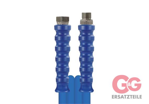 1SN DN12 180 bar 30 M.DKR 1/2" : AGR 1/2" blau gewickelte Decke.