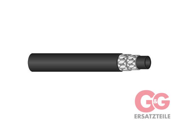 2SC DN08 400 Bar 150°C gewickelte Decke schwarz