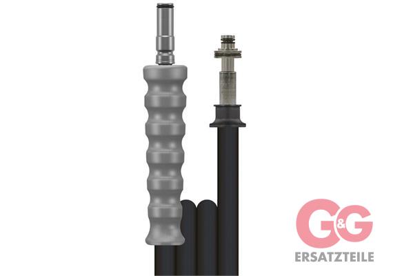 2SC DN08 400 bar 20 M. Stecker ST-247 : Steck11 mm  gewickelte Oberfläche