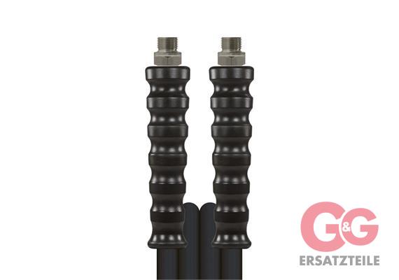 2SC DN10 400 bar 10 M. AGR 3/8 : AGR 3/8  gewickelte Decke. Armaturen kpl. aus Edelstahl