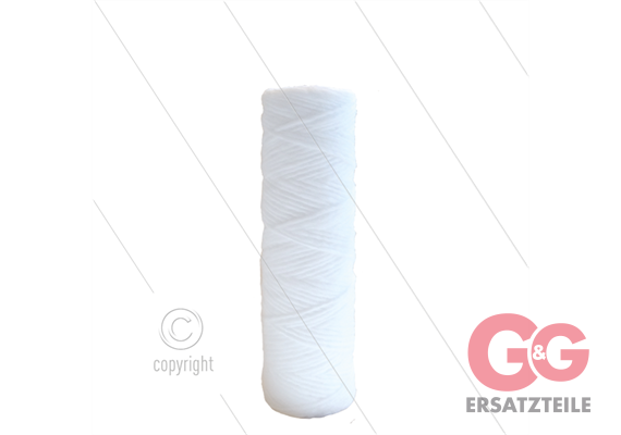 9" Filtereinsatz Baumwolle - 10 mµ - 22 l/min - H=252mm