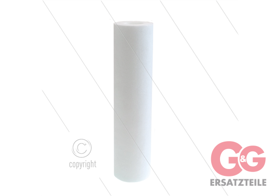 9" Filtereinsatz Polypropylen - 5 mµ - 22,8 l/min - H=251mm - max 50°C