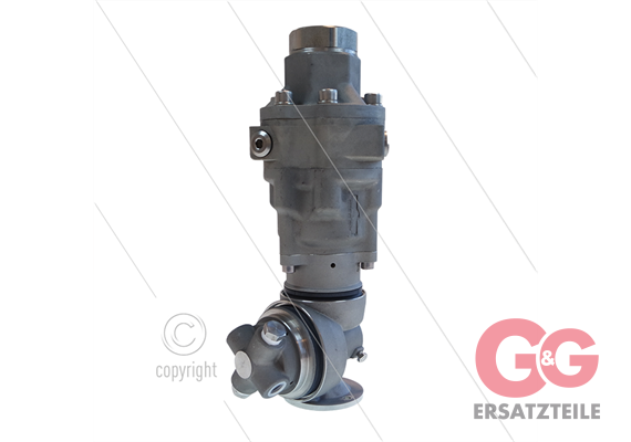 A80R - selbstdrehender Tankreiniger - Edelstahl 303 - 30 bis 140 Bar - 15 bis 21 l/min - 2