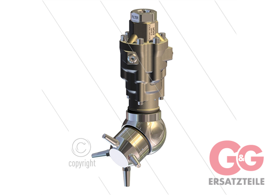 A80RF - selbstdrehender Sektor Tankreiniger - Edelstahl 303 - 30 bis 140 Bar - 85 bis
