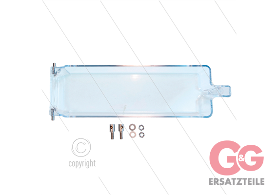 Abdeckkappe Münzeinwurf ohne Magnet - L=240mm - Befestigung