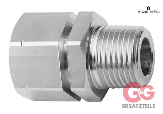 Abreiss-Verschraubung - VER 3/8"NPT-M 3/8"NPT-F