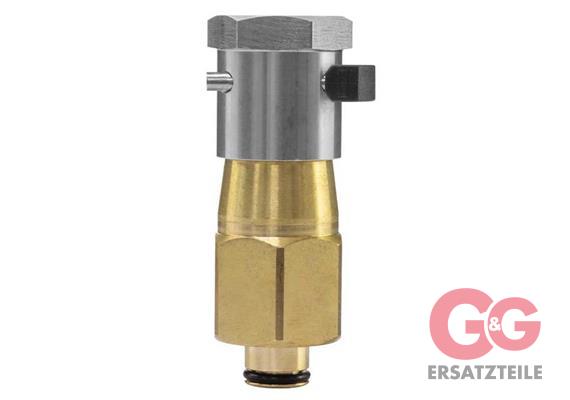 Adapter K-Lock-4 Steck. 11 mm : TR22IG Messing Messing / Edelstahl