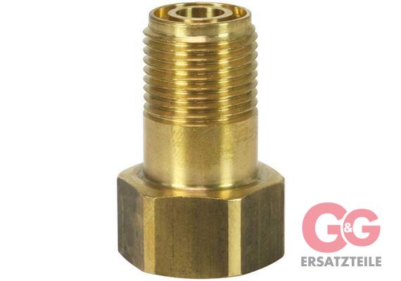 Adapter K-Lock-8 TR20 IG : M18x1,5 AG Messing