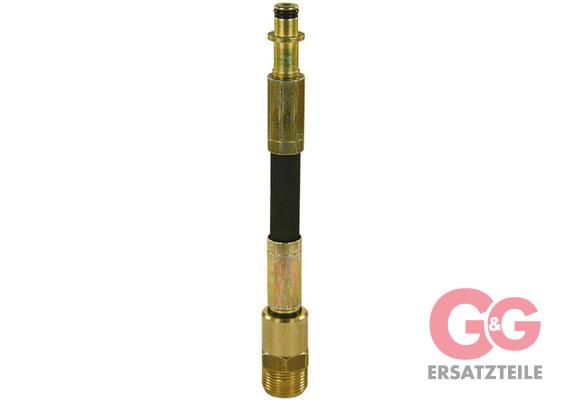 Adapter M22x1,5 AG : Stecknippel 10 mm x 190 mm  Steckanschluß