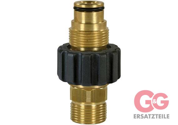 Adapter M24x1,5 AG : M21x1,5 AG Messing