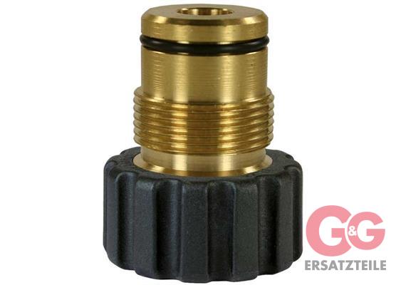 Adapter M27x1,5 AG : 3/8"IG Messing