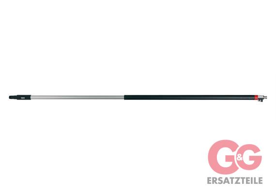 Alustiel 1575 mm mit Durchlauf NITO Stecker Schnellkupplungsnippel NITO + Kugelhahn