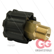 AR1 - M22x1,5 - Handverschraubung - Messing - 250 Bar - Ø14mm - max 160°C - 3/8" AG | Bild 2