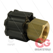 AR1 - M22x1,5 - Handverschraubung - Messing - 250 Bar - Ø15mm - max 160°C - 3/8" IG | Bild 2