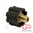 AR5 - M22 x 1,5 - Handverschraubung - Messing - 250 Bar - Ø14mm - drehbar unter Druck | Bild 2