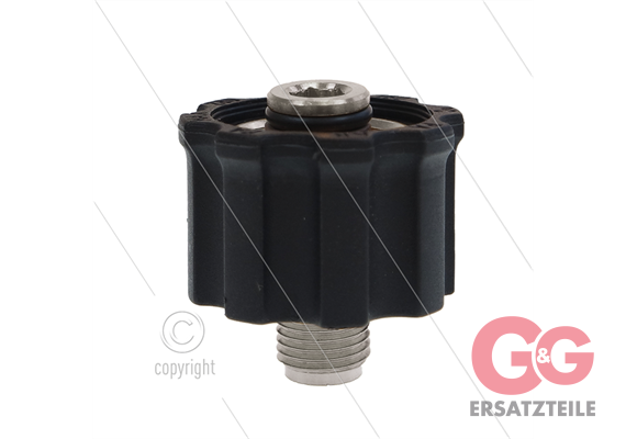 AR5 - M22x1,5 - Handverschraubung - Edelstahl - 250 Bar - Ø14mm - drehbar unter Druck