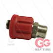 AR9 - M24x1.5 - Handverschraubung - Edelstahl - 600 Bar - Ø15mm - max 160°C - 1/2" AG | Bild 2