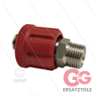 AR9 - M24x1.5 - Handverschraubung - Edelstahl - 600 Bar - Ø15mm - max 160°C - 1/4" AG | Bild 2