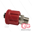 AR9 - M24x1.5 - Handverschraubung - Edelstahl - 600 Bar - Ø15mm - max 160°C - 3/8" AG | Bild 2