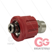 AR9 - M24x1.5 - Handverschraubung - Edelstahl - 600 Bar - Ø15mm - max 160°C - 3/8" IG | Bild 3