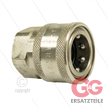 ARS220 - Kupplung - Messing - 220 Bar - max 90°C - passend zu Nilfisk-Alto - 3/8" IG | Bild 2