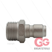 ARS250 - Nippel - Stahl - 250 Bar - Ø14,9mm - max 90°C - 1/2" AG | Bild 4