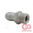 ARS250 - Nippel - Stahl - 250 Bar - Ø14,9mm - max 90°C - 3/8" AG | Bild 3