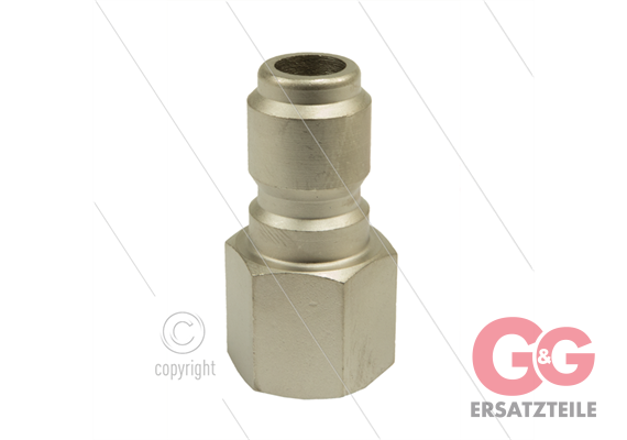 ARS250 - Nippel - Stahl - 250 Bar - Ø14,9mm - max 90°C - 3/8" IG