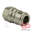 ARS350- Nippel-Edelstahl - 350 Bar - Ø19,9mm - max 90°C - passend zu Nilfisk-Alto - 3/8"IG | Bild 2