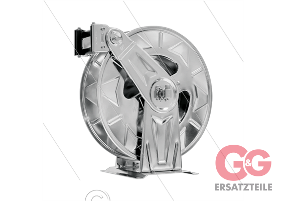 Automatischer Schlauchaufroller Edelstahl - max. 25m. 1/2"