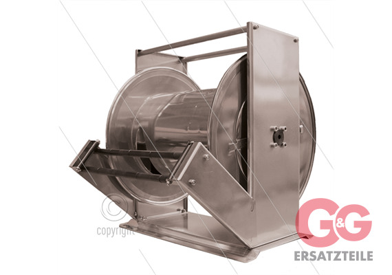 Automatischer Schlauchaufroller - festes Fenster - VA - 100 Bar - Schlauch: 3/4" 30m - 1"