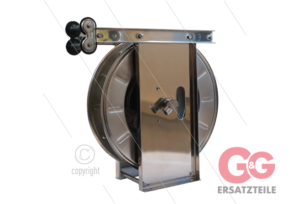 Automatischer Schlauchaufroller - Typ ALX - Edelstahl - max 400 Bar - Schlauchlänge (max):