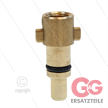 Bajonetnippel 1/4" IG - Messing - Pin Ø14mm - passend zu Nilfsik (KEW) + Makita + Lavor | Bild 4