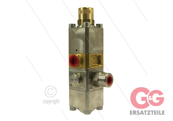 BKX600 - Druckregelventil - 600 Bar - 15 bis 60 l/min - max 60°C - Eingang: 1/2"IG