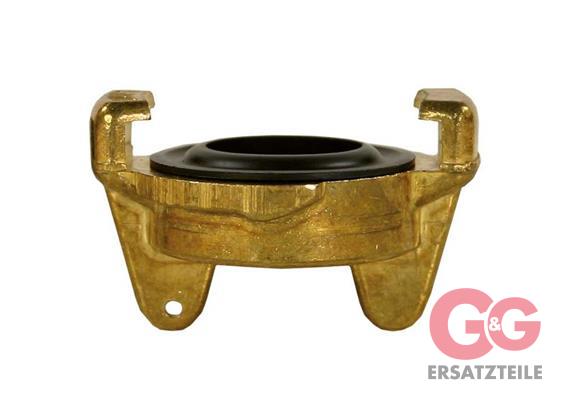 Blindkupplung Messing