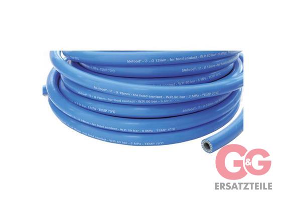 blufood® DN12 50 bar (80°C) / 80 bar (23°C)  glatte Decke