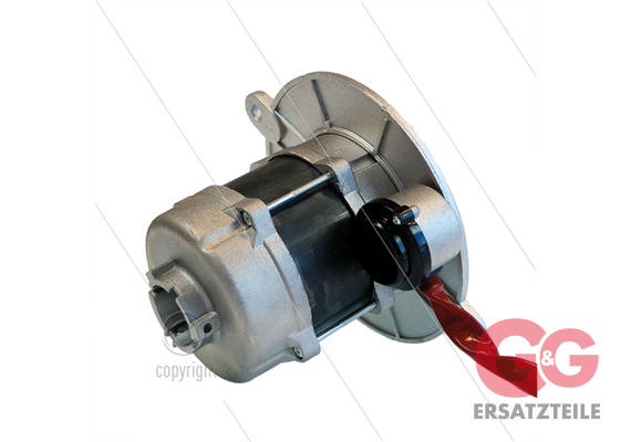 Brennermotor 400V - 130W - mit Flansch