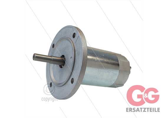 Brennermotor - Tecno.mec - 12V-DC - 110W - mit Flansch