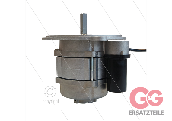 Brennermotor - Tecno.mec - 230V - 130W - rechtsdrehend - mit Flansch