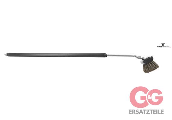 Bürsten-Lanze, gebogen, drehbar, Injektor+Bürste montiert B-LAN-PKW 1050/800 G1/4"M60°