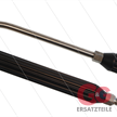 Bürstenlanze - Mosmatic - L=1250/1000mm - gebogen - VA - mit Drehgelenk - 2x 1/4" AG | Bild 3