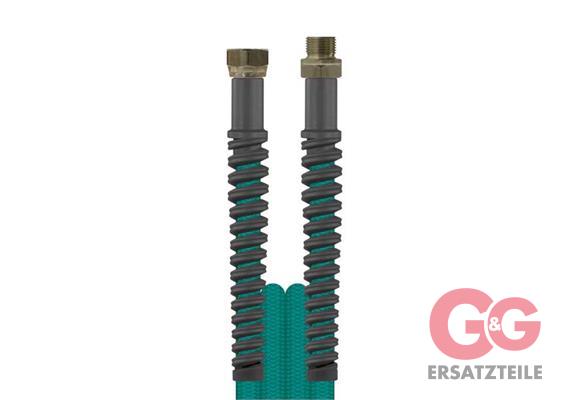 CC DN06 200 bar 4,0 M. DKR 3/8" : AGR 3/8" grün. Armaturen kpl. aus Edelstahl
